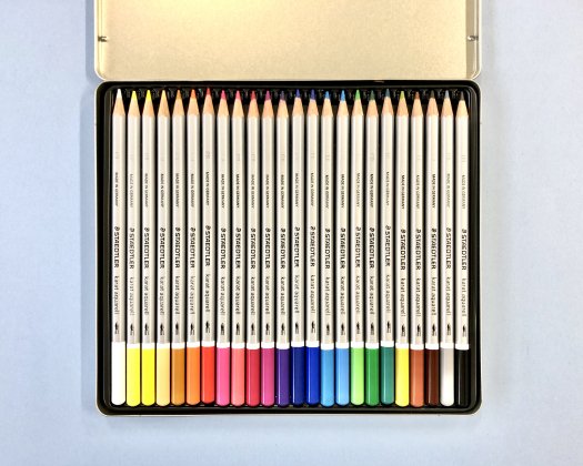 ステッドラー　カラトアクェレル水彩色鉛筆24色セット - 文具館四葉オンラインショップ