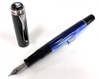 Pelikan/ペリカン クラシックM205 マーブルブルー 万年筆 - 文具館四葉オンラインショップ