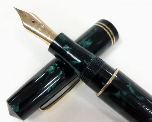 希少 マーレン ジャーナル K18 万年筆 2本まとめ イタリア製 マーブル 希少 マーレン ジャーナル K18 万年筆 2本まとめ イタリア製