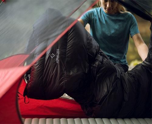 ポーランド発◇CUMULUS 超軽量寝袋「AERIAL 180/250/330」- アウトドア