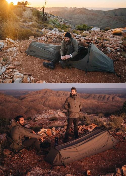 オーストラリア発◇超軽量ソロスワッグテント「Walkabout Swag
