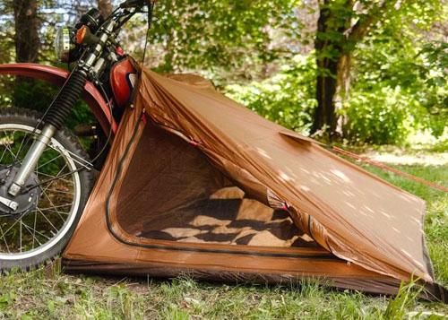 ツーリングキャンプ仕様◇バイカーの為のテント「Motorcycle