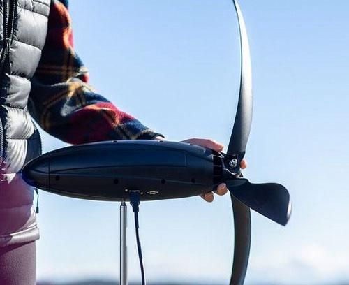 ポータブル風力発電機　SHINE TURBINE カナダ発◇次世代ポータブル風力発電機「Shine Turbine