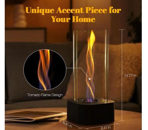 WOOD & BURN FirePitシリーズ 焚き火台 US買い付け◇渦巻く卓上焚き火台「Tornado Firepit