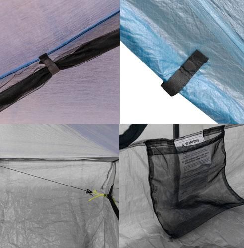 【Zpacks】 Offset Trio Tent & ポールセット USA Made in USA◇Zpacks「Offset Solo Tent 1人用テント