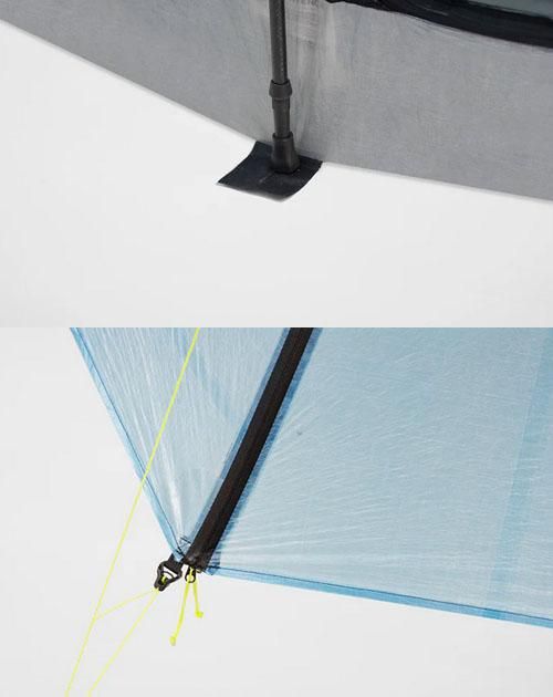 Zpacks の最新テント Pivot Solo Tent Bargain Pivot Solo Tent - Blue/LiteFloor – Zpacks