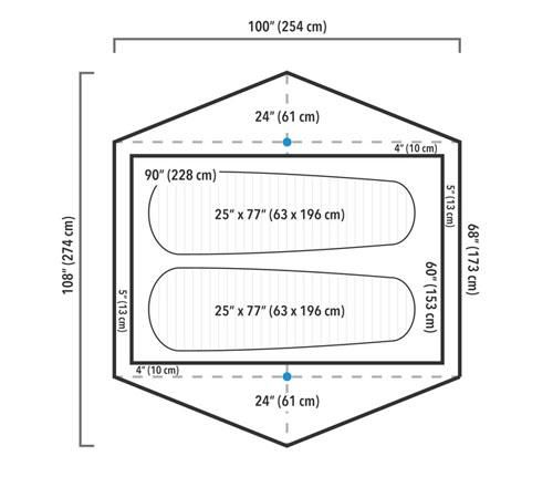 Zpacks / Triplex Tent 3人用テント　新品未使用 Made in USA◇Zpacks「Triplex Classic 3人用テント
