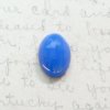 チェコ製Vintage オパール風カボション・Blue oval 14×10mm