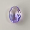 Bi-color Glass Stone Oval Alexandrite/Pale Pink 18/13mm