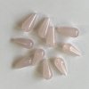プラスチック製ビーズ・Rose Quartz marbled Drop 11/5mm【10個セット】