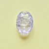Glass Stone Pointed Back Oval Alexandrite Cracked 18/13mm