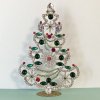 チェコ製ラインストーンクリスマスツリー【TR038】