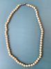 Czech Vintage Glass Pearl Necklace