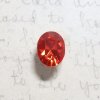 Preciosa Glass Stone Oval Lt.Siam Ruby 10×8mm