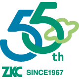 ZKC株式会社全国健康センター55周年ロゴ