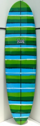 Creme Fat Cat 9.8 リーシュ　フィン　ハードケース付き Creme Fat Cat 9.8 リーシュフィンハードケース付き