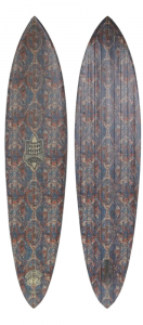 シーコングのマテオ＆ブリタニーのサーフボード