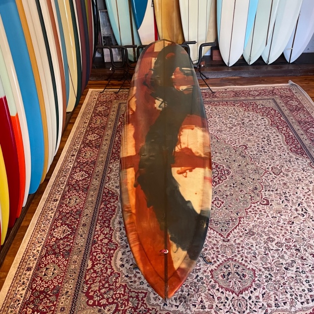 ガトヘロイ　フィン　中古　オレンジ カリフォルニア一流人気ブランドのロングボード専門店シーコング