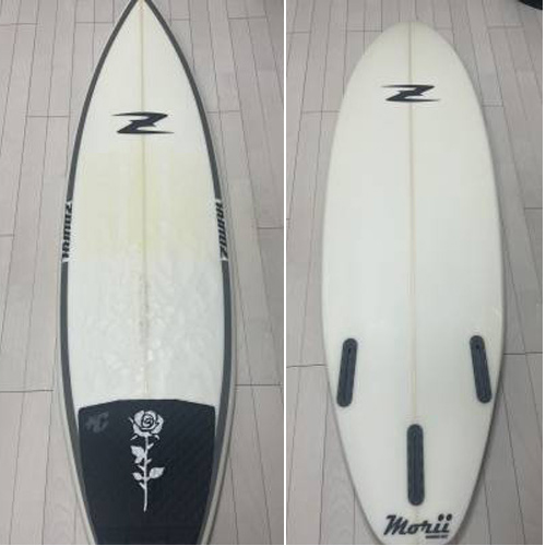 【テレビで話題】 ゼブラ/ZBURH 9'3ft 仕方 中古サーフボード ロングボード 9.2フィート~