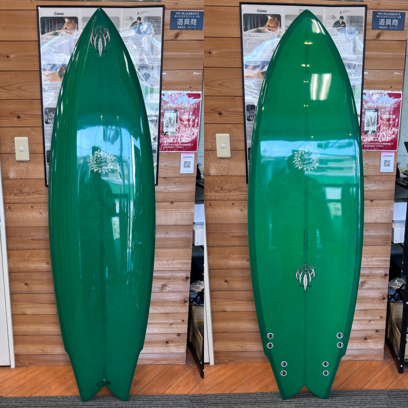 6'6 ハワイアンプロデザイン -EGG ロングボードの シーコング