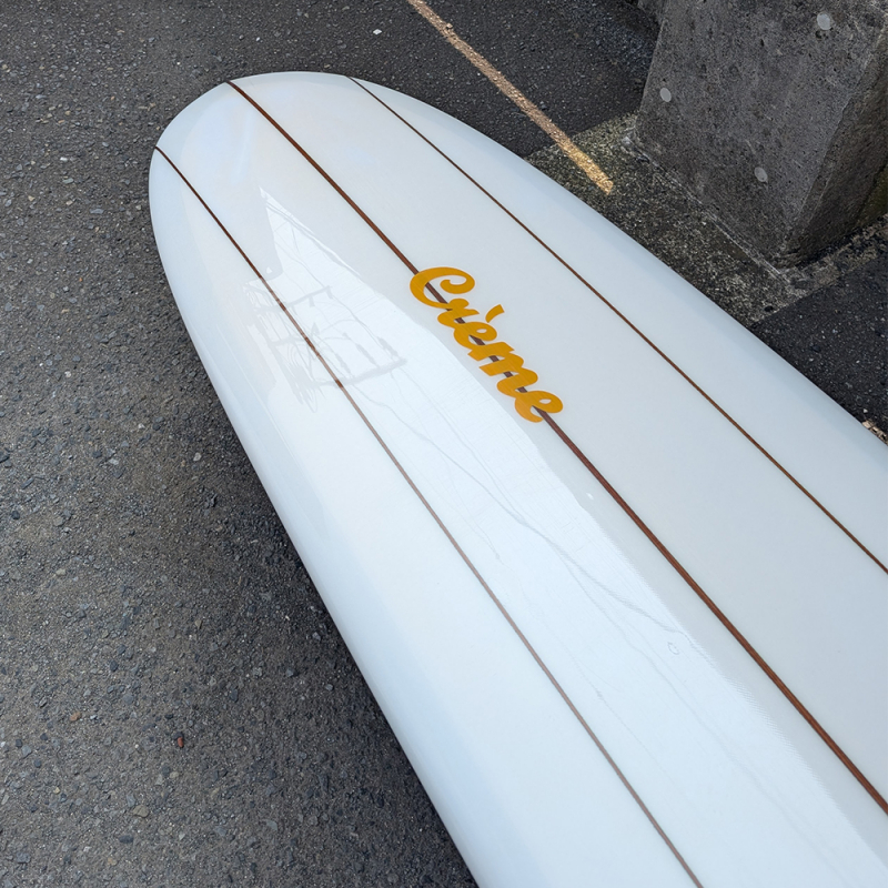 【保障できる】 9'2 クリーム ロングボード（LONGBOARD - ファットキャット | サーフィン・ボディボード