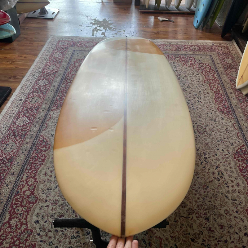 Creme Fat Cat 9.8 リーシュ　フィン　ハードケース付き 9'8 クリーム ファットキャット | - ロングボード（LONGBOARD