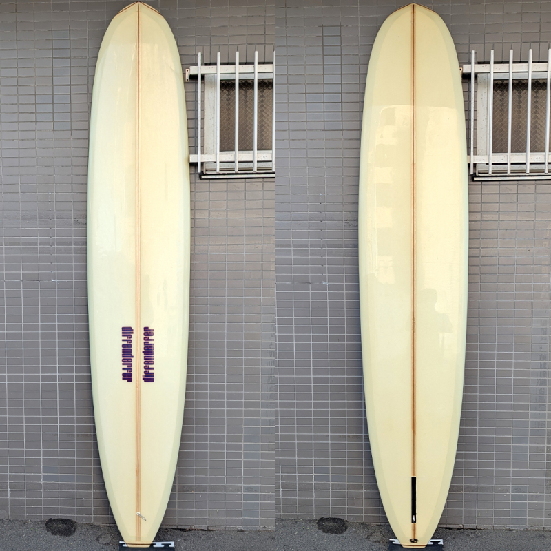 【手渡し限定】マイク・ディフェンダーファー 9'9\" シングルフィン付き 手渡し限定】マイク・ディフェンダーファー 9'9