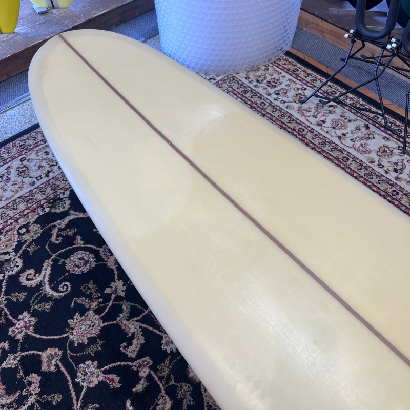 ガトへロイ　フィン　ロビンキーガル　creme クリーム　ミッドレングス　ロング ロングボード （LONGBOARD）の シーコング クリーム/ガトヘロイ