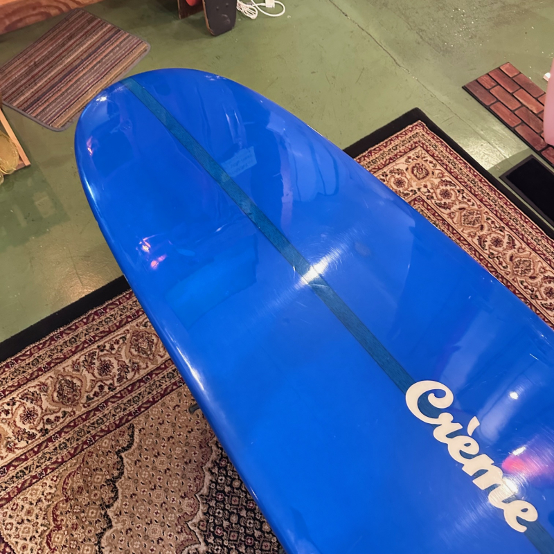 Creme ロングボード 青クリームマーブル Creme ロングボード 青クリームマーブル サーフボードギャラリー