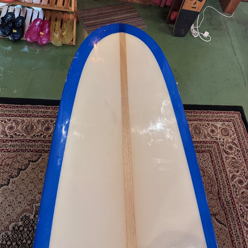 サーフボード クリーム色 フィン付き Creme（クリーム） - ロングボード（LONGBOARD）のシーコング