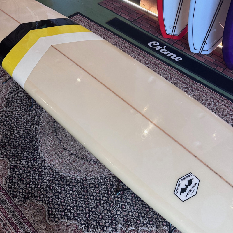 SOUTH COAST ロングボード カーボンファイバー ブラック　中古　美品 SOUTH COAST ロングボード カーボンファイバー ブラック 中古 美