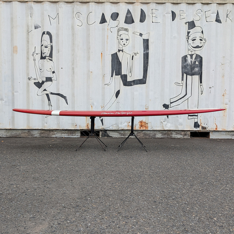 カスタムデザイン ロングボード 9'6\" 9'6 ハワイアンプロデザイン | イン・ザ・ピンク - ロングボード