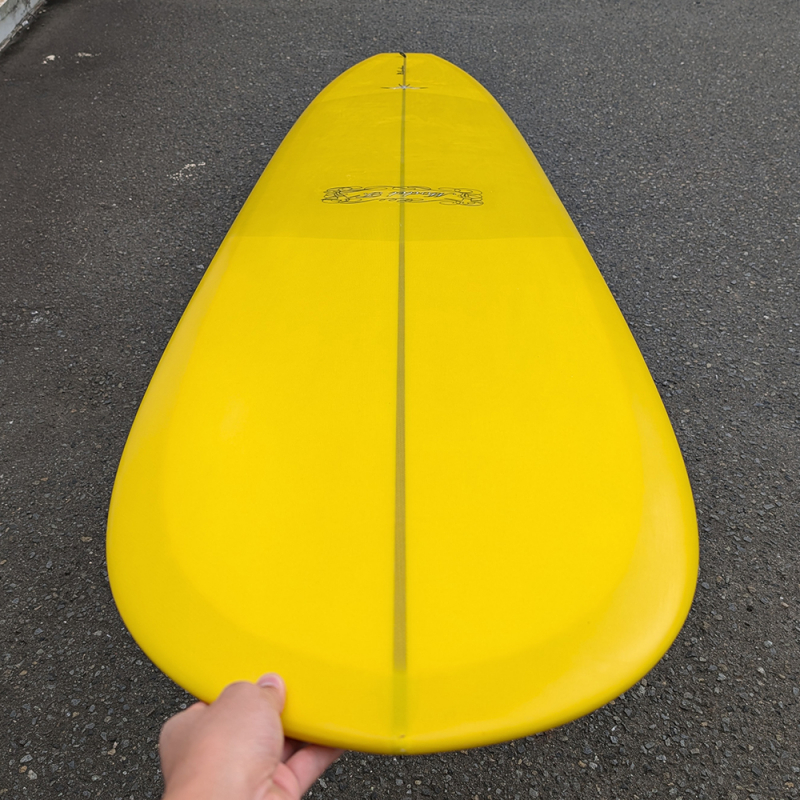 ハワイアンサーフのセミロングボード美品 サーフボード買取】ハワイアンプロデザイン ドナルドタカヤマ インザ