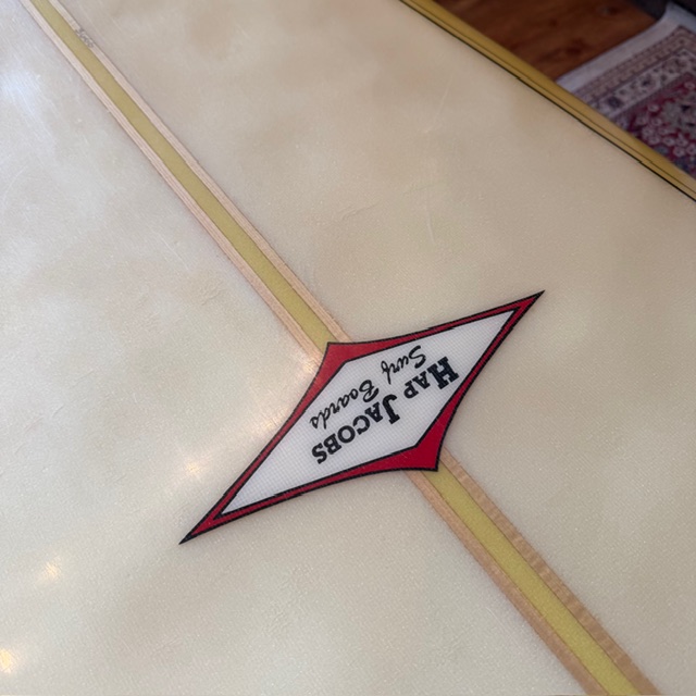 HAP JACOBS　ハップジェイコブス　ロングボード　シングルフィン カリフォルニア一流人気ブランドのロングボード専門店シーコングの中古