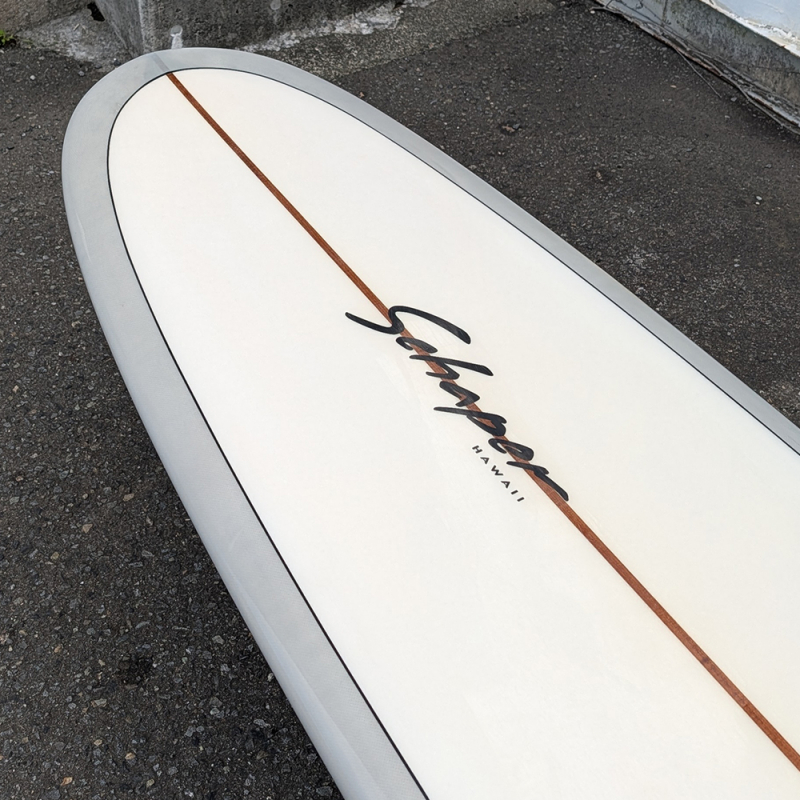 ロングボードシングルフィン9.6ハンドシェイプオーダーボードフィン付 9'6 シングルフィン | シャーパー - ロングボード（LONGBOARD