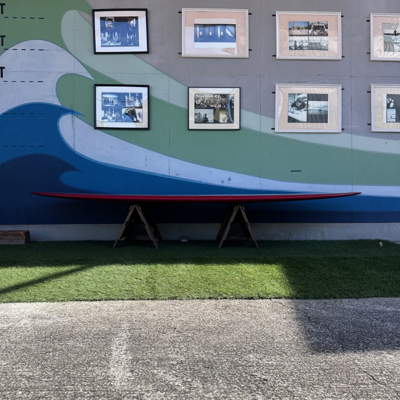 サーフブランド オフ・ショア ロングボード（カリフォルニア）ネオンサイン ブルー サーフブランド オフ・ショア ロングボード（カリフォルニア