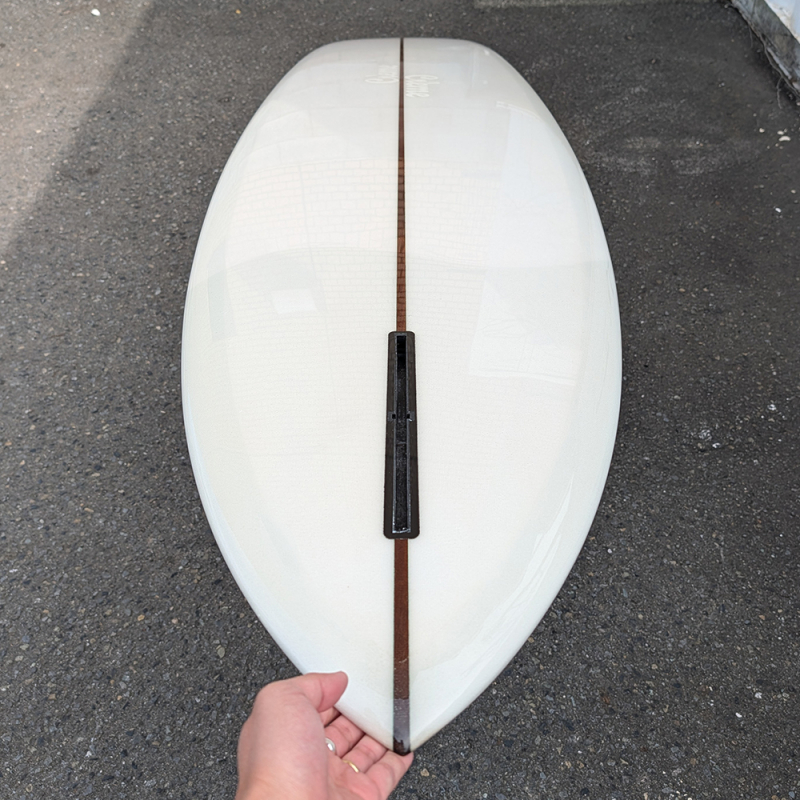 9'6 クリーム フラワー | サーフボード - ロングボード（LONGBOARD）の