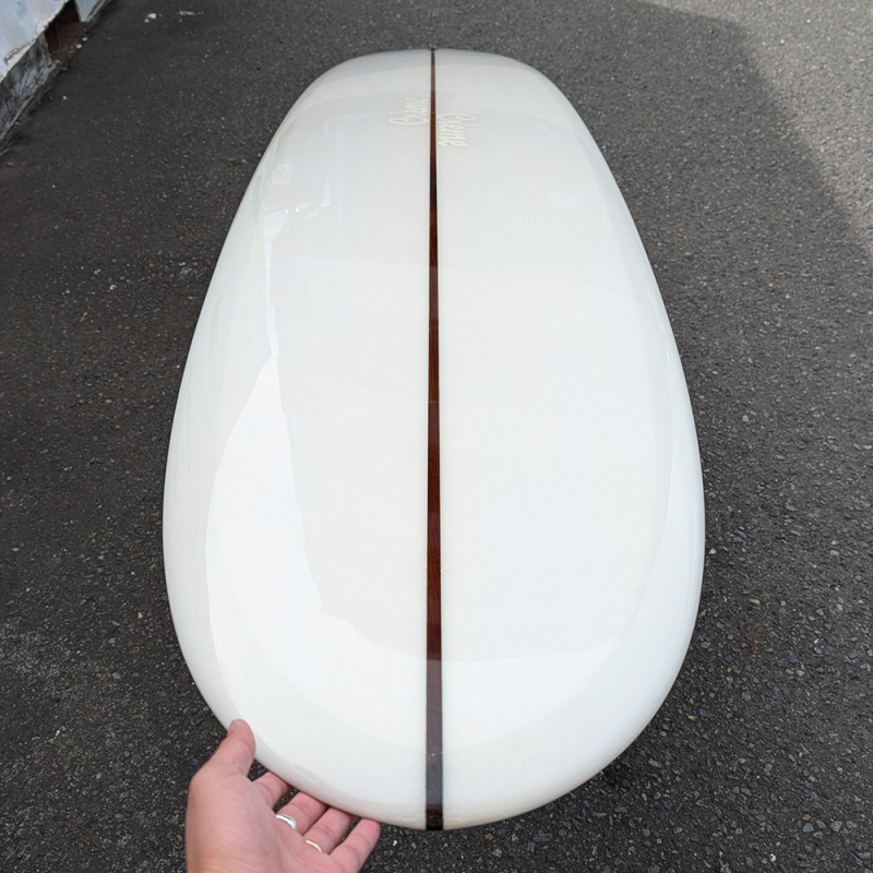 9'6 クリーム フラワー | サーフボード - ロングボード（LONGBOARD）の