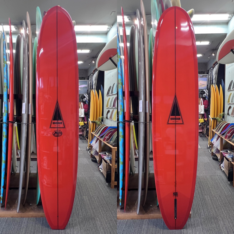 引き取り限定 ハーバー・サンオー9.4 フィン付き HARBOUR SAN-O カリフォルニア一流人気ブランドのロングボード専門店シーコングの中古