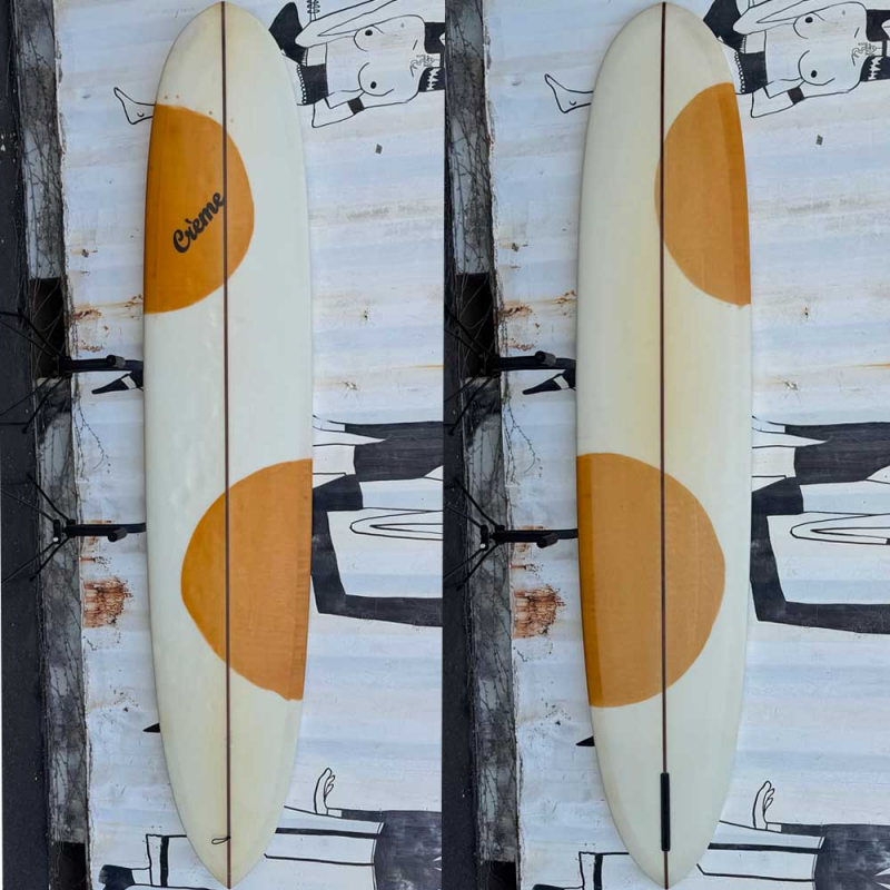 クリーム | ファットキャット | サーフボード - ロングボード