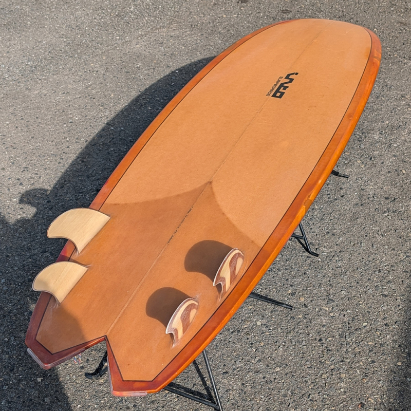 5'8 INTO クアッド | サーフボード - ロングボード（LONGBOARD）の