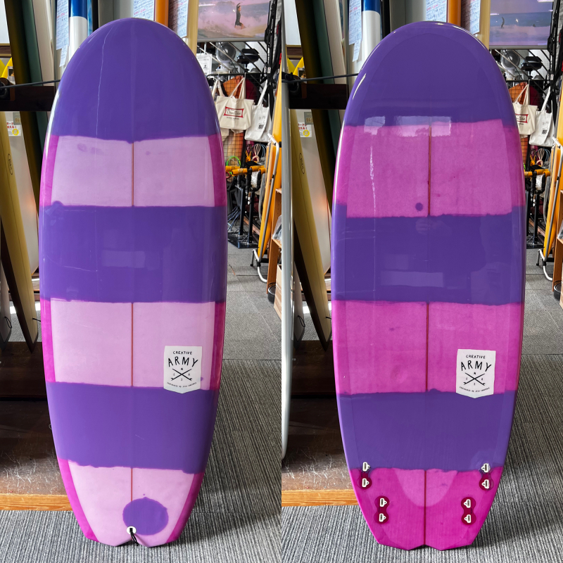 ESSENCE サーフボード 紫 ロングボード カリフォルニア一流人気ブランドのロングボード専門店シーコングの中古