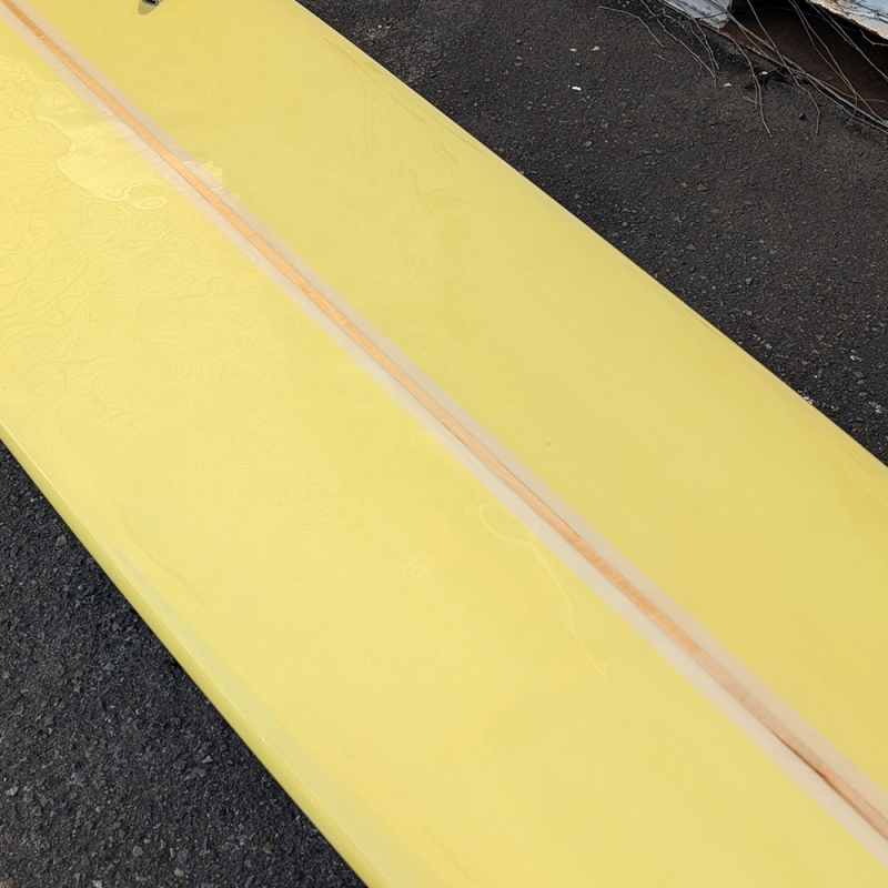 9'5 ハタサーフボード | 2+1ロングボード - ロングボード（LONGBOARD