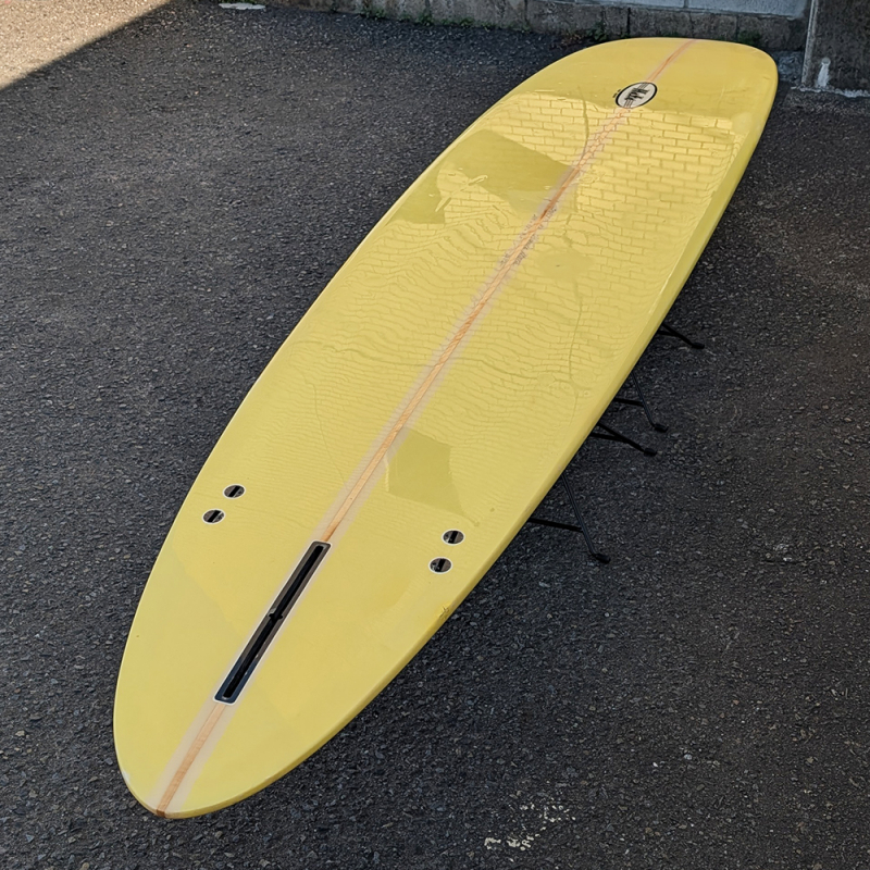 9'5 ハタサーフボード | 2+1ロングボード - ロングボード（LONGBOARD
