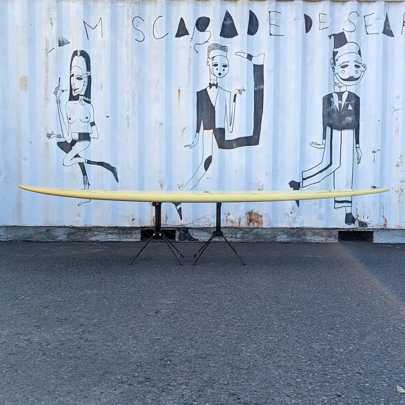 9'5 ハタサーフボード | 2+1ロングボード - ロングボード（LONGBOARD