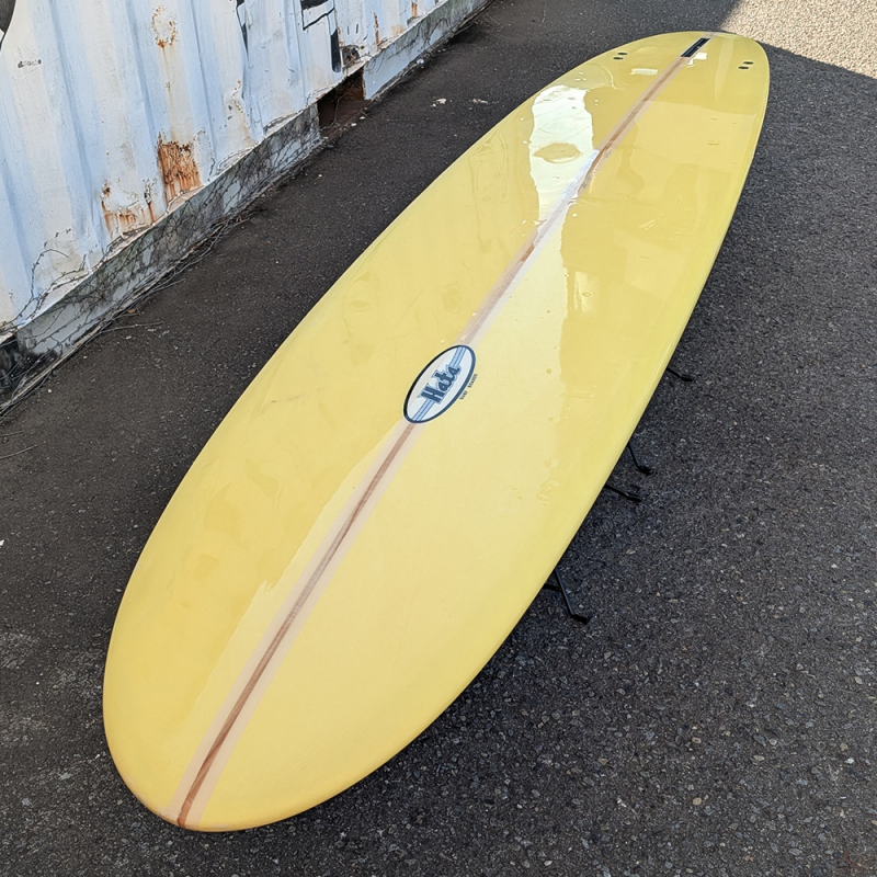 9'5 ハタサーフボード | 2+1ロングボード - ロングボード（LONGBOARD