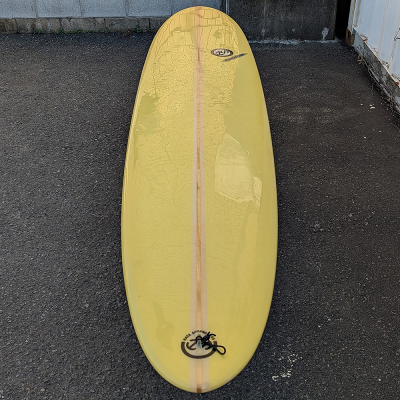 9'5 ハタサーフボード | 2+1ロングボード - ロングボード（LONGBOARD