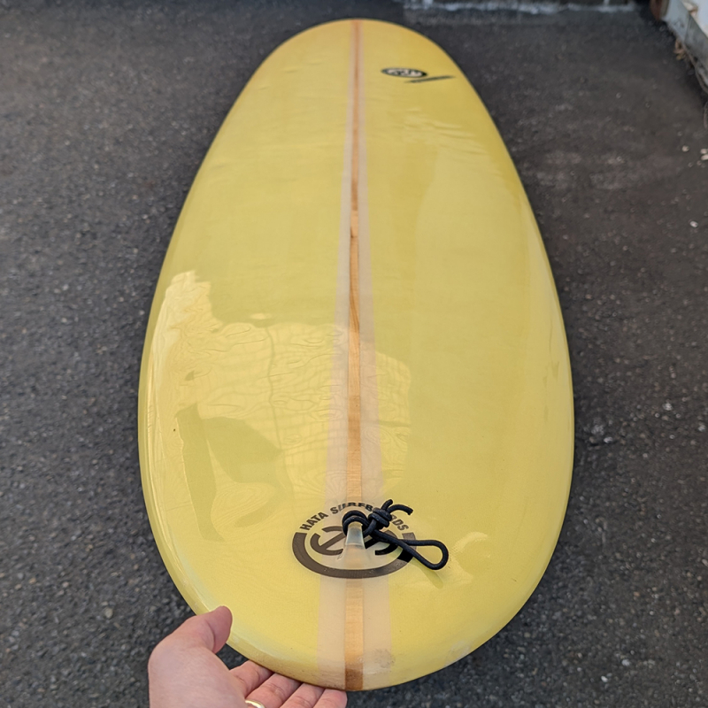 9'5 ハタサーフボード | 2+1ロングボード - ロングボード（LONGBOARD
