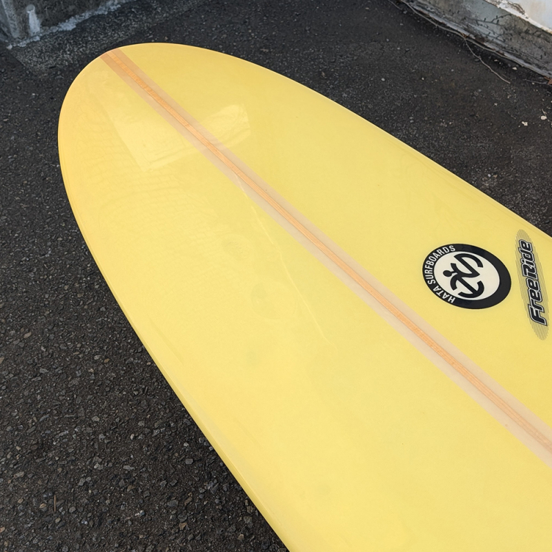 9'5 ハタサーフボード | 2+1ロングボード - ロングボード（LONGBOARD