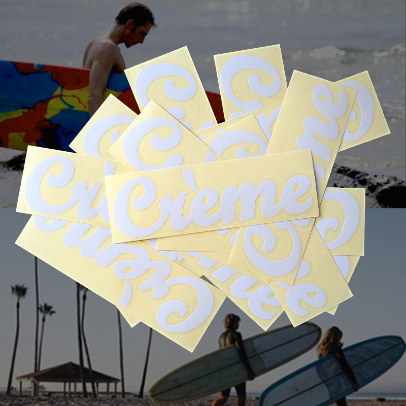 ロングボード専門店 シーコングの Creme（クリーム）のステッカー